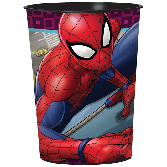 Spider - Man™ Webbed Wonder Plastic Favor Cup 16oz 12ct - Amscan