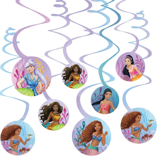 Spiral Decorations - The Little Mermaid