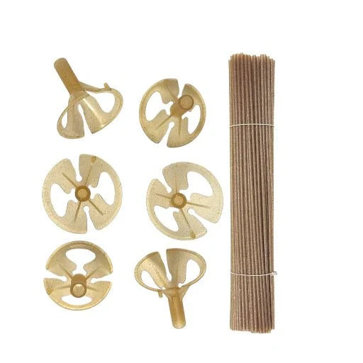 Standard Balloon Cup and Stick - Brown (200ct)