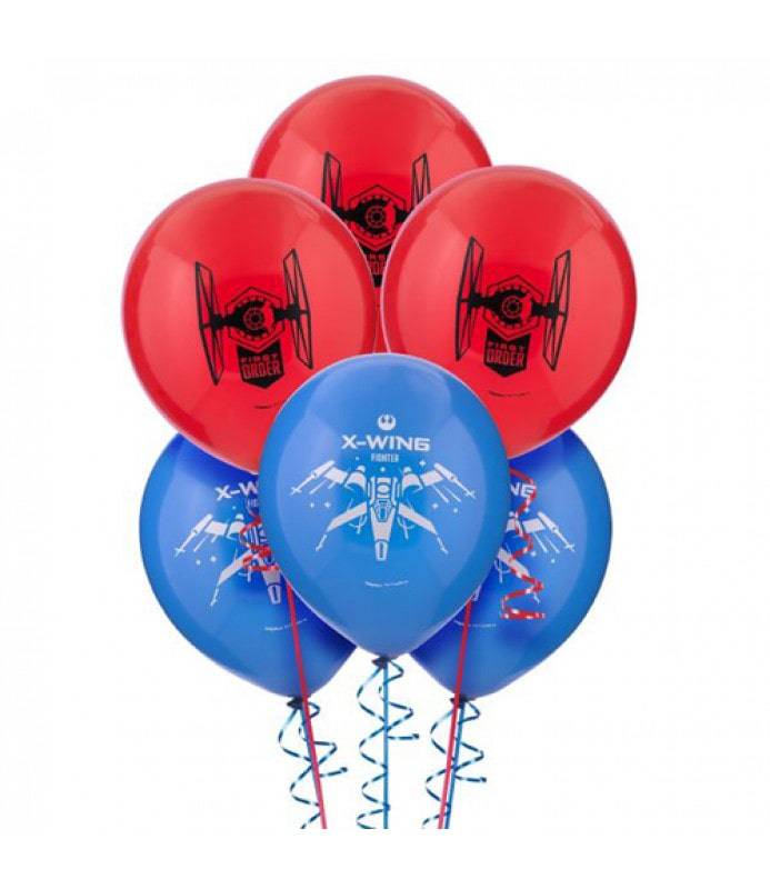 Star Wars 'The Force Awakens' 12" Latex Balloons (6ct)