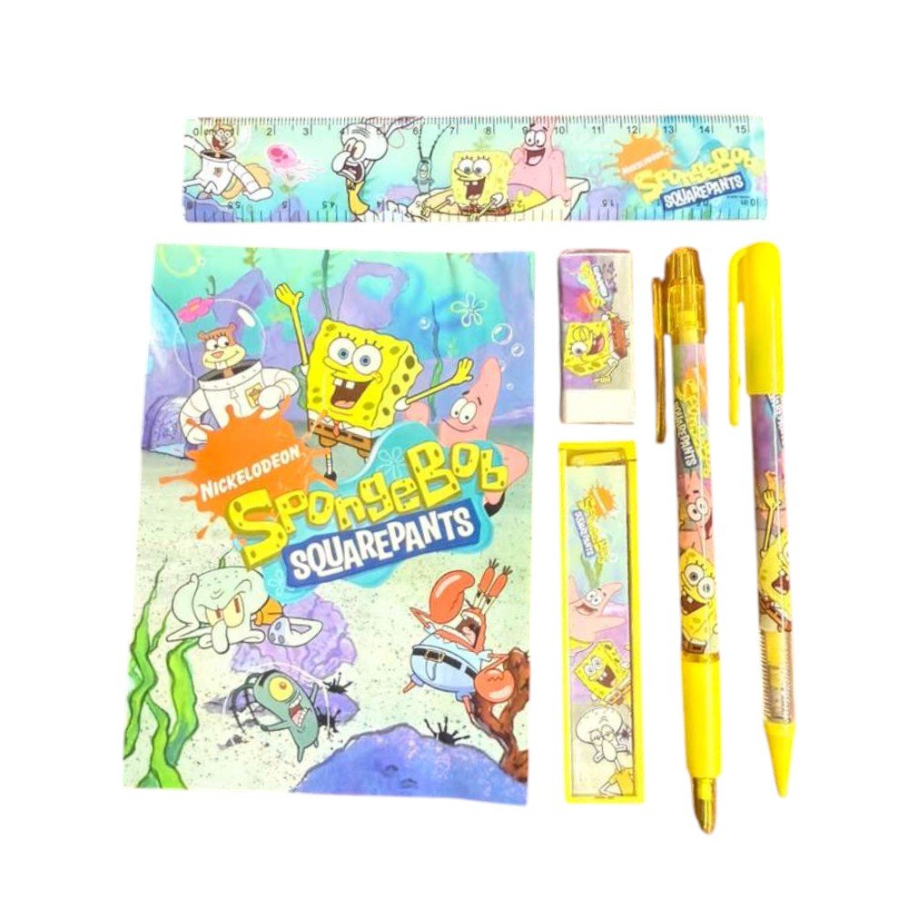 Stationery Set - Spongebob