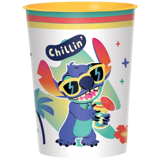 Stitch Plastic Favor Cup 12ct - Amscan