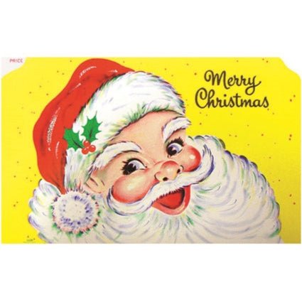 Stocking Topper - Merry Christmas Santa