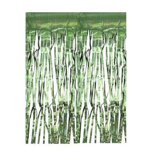 Straight Foil Door Curtains - QBC