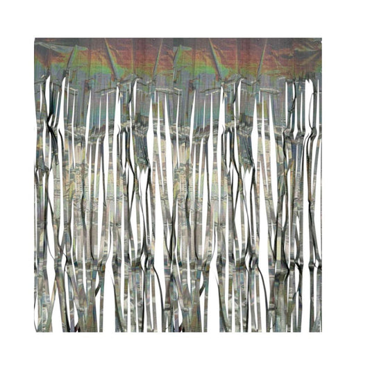 Straight Foil Door Curtains - QBC