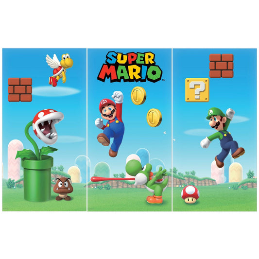 Super Mario Brothers™ Scene Setters® Wall Decorating Kit - Amscan