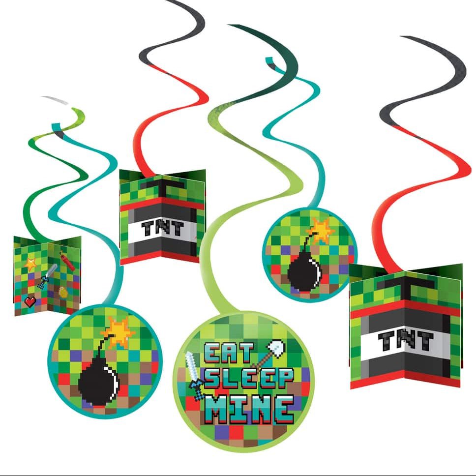 Swirl Decorating Kit - Pixel Party (12ct)