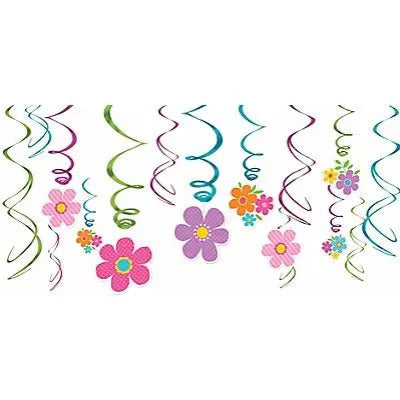 Swirl Decorations - Spring
