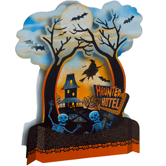 Table Centerpiece - Haunted Hotel