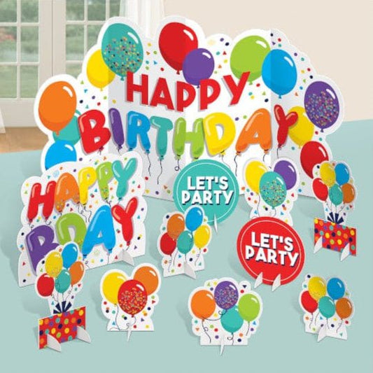Table Decorating Kit - Happy Birthday