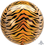 TIGER PRINT ORBZ Foil Balloon