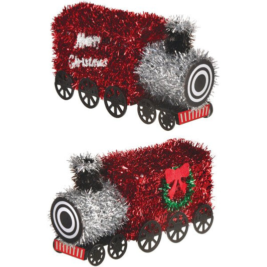 Tinsel Decoration - 3D Train