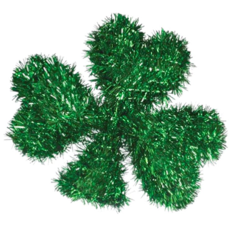 Tinsel Decoration - Shamrock - Amscan