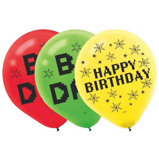 TNT Party B - Day 12" Latex Balloons 6ct