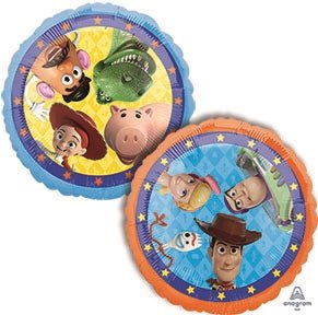 TOY STORY 4 - Standard HX - Round Foil Balloon - Pack of 10