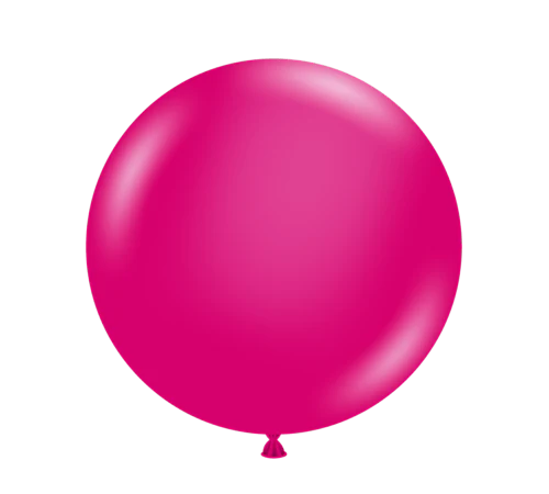 Tuftex 24" Crystal Magenta Latex Balloon – Winner Party