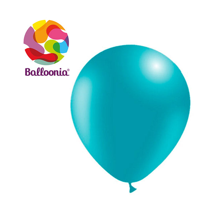 Balloonia 12" Latex Turquoise 100ct