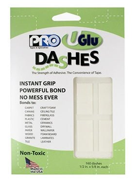 UGlu Dashes 1/2” x 5/8” - 160ct - Pro Tapes