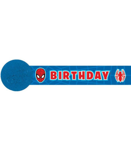 Ultimate Spider - Man Crepe Paper Streamer (30ft)