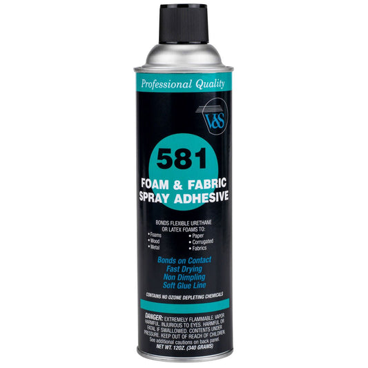 V&S 581 Adhesivo en Aerosol para Espuma y Tejidos 12oz - ACI