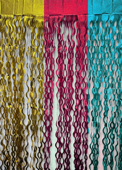 Wave Foil Door Curtains - QBC