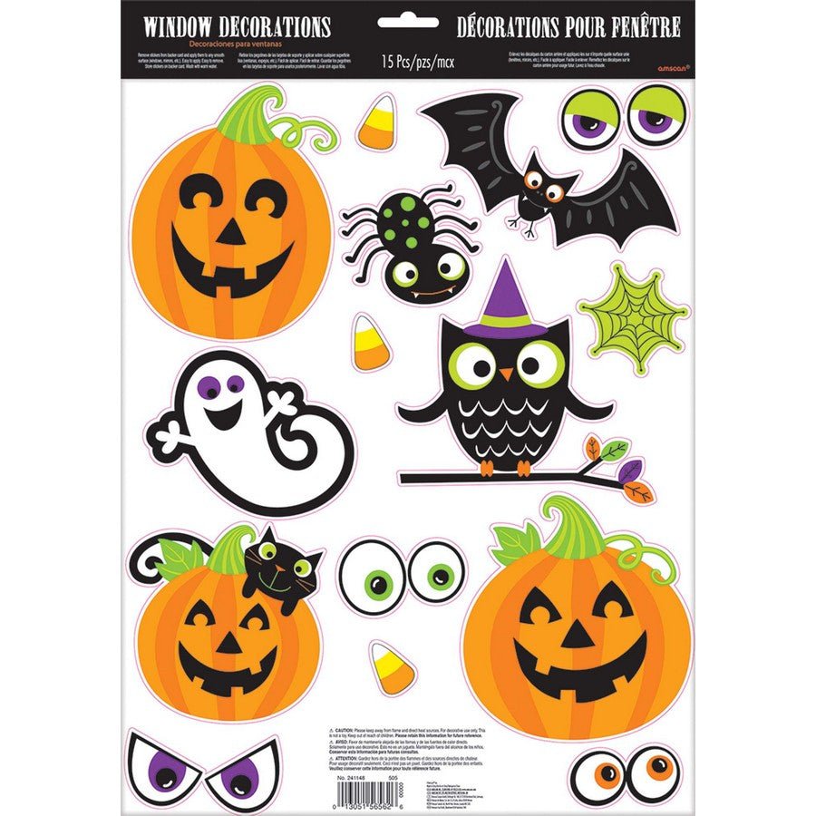 Window Decorations - Halloween - Amscan