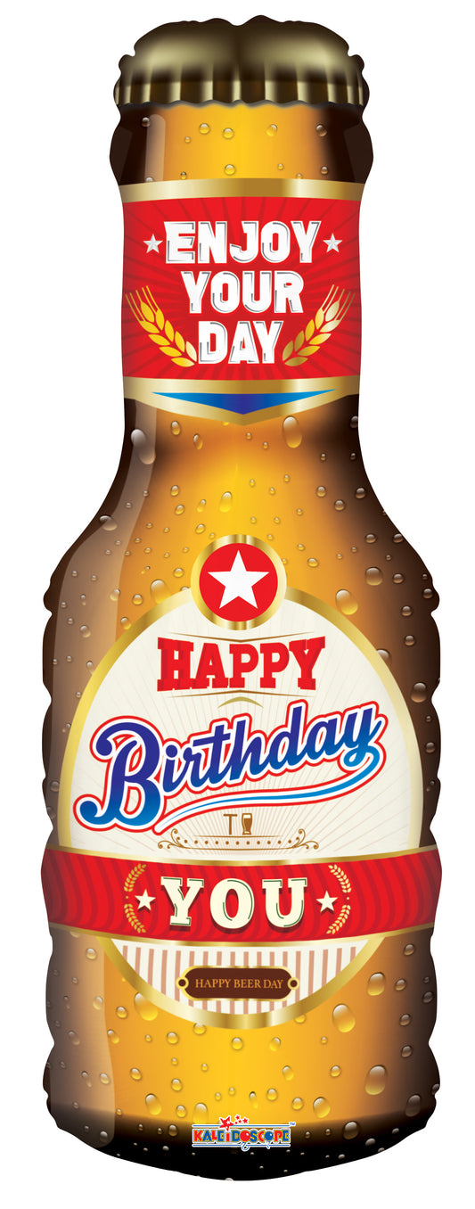 ConverUSA 36" Happy Birthday To You Beer Bottle Balloon