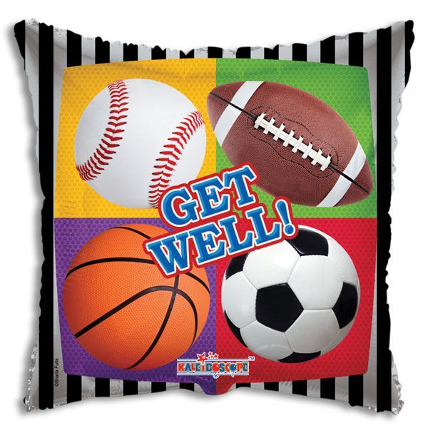 Conver USA 18" Get Well Sports Balloon