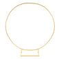 84" GOLD CIRCLE BACKDROP STAND 1CT