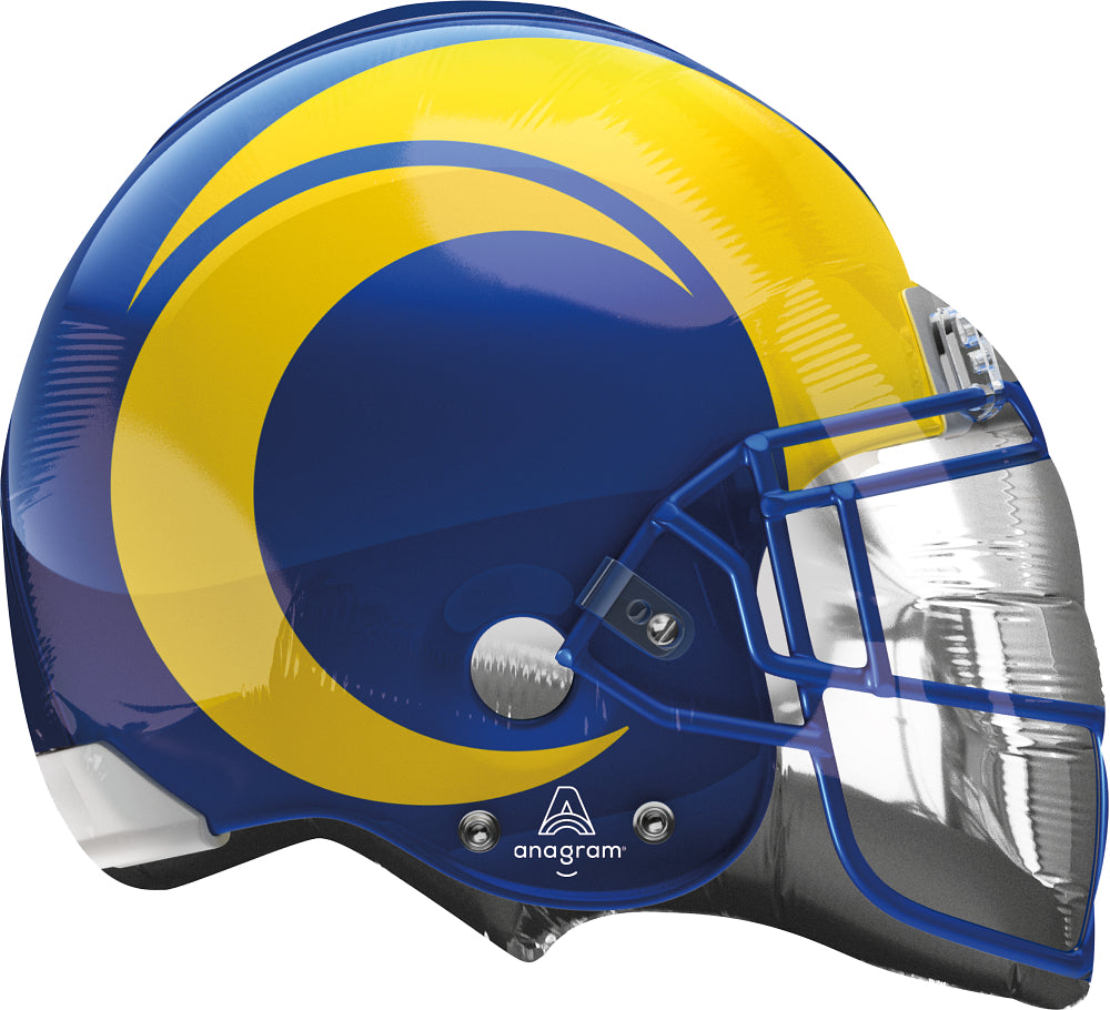 Anagram 21"  Rams Helmet Balloon