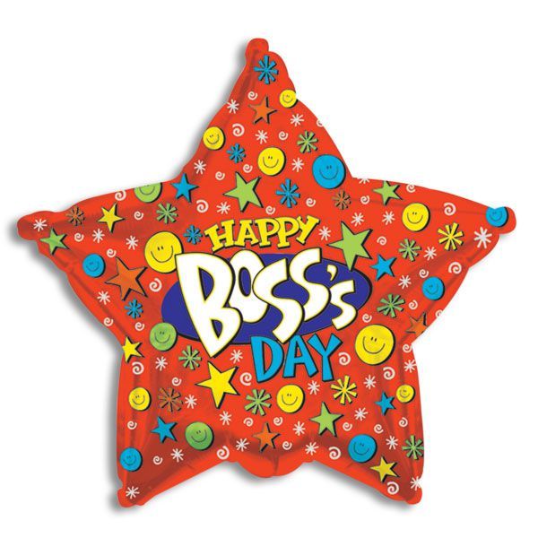 CTI 18" Happy Boss's Day Foil Balloon