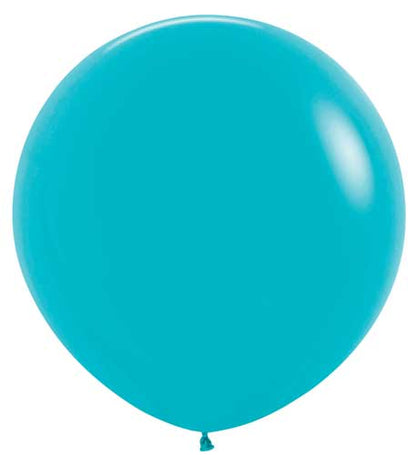 24" Deluxe Turquoise Blue (10ct) - Sempertex