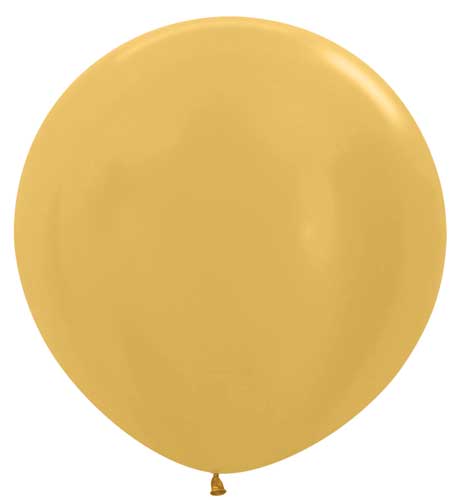 Betallatex 36" Metallic Latex Gold 2ct